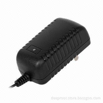 Switching Adapter for CCTV Camera with 24W Maximum Output Power, USA Plug and UL Certified